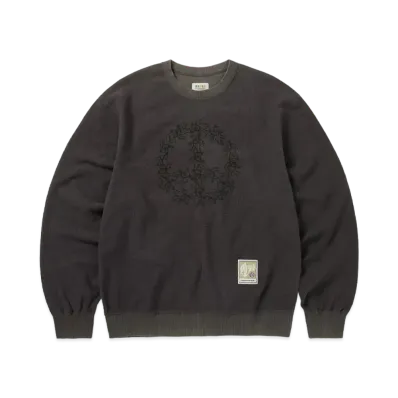 thisisneverthat x Grateful Dead Peace Bears Reversible Crewneck "Charcoal"