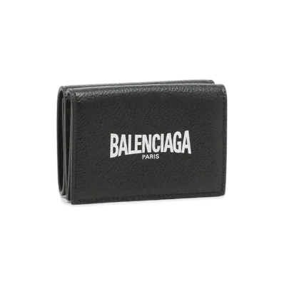 BALENCIAGA Cash Mini Wallet "Black"