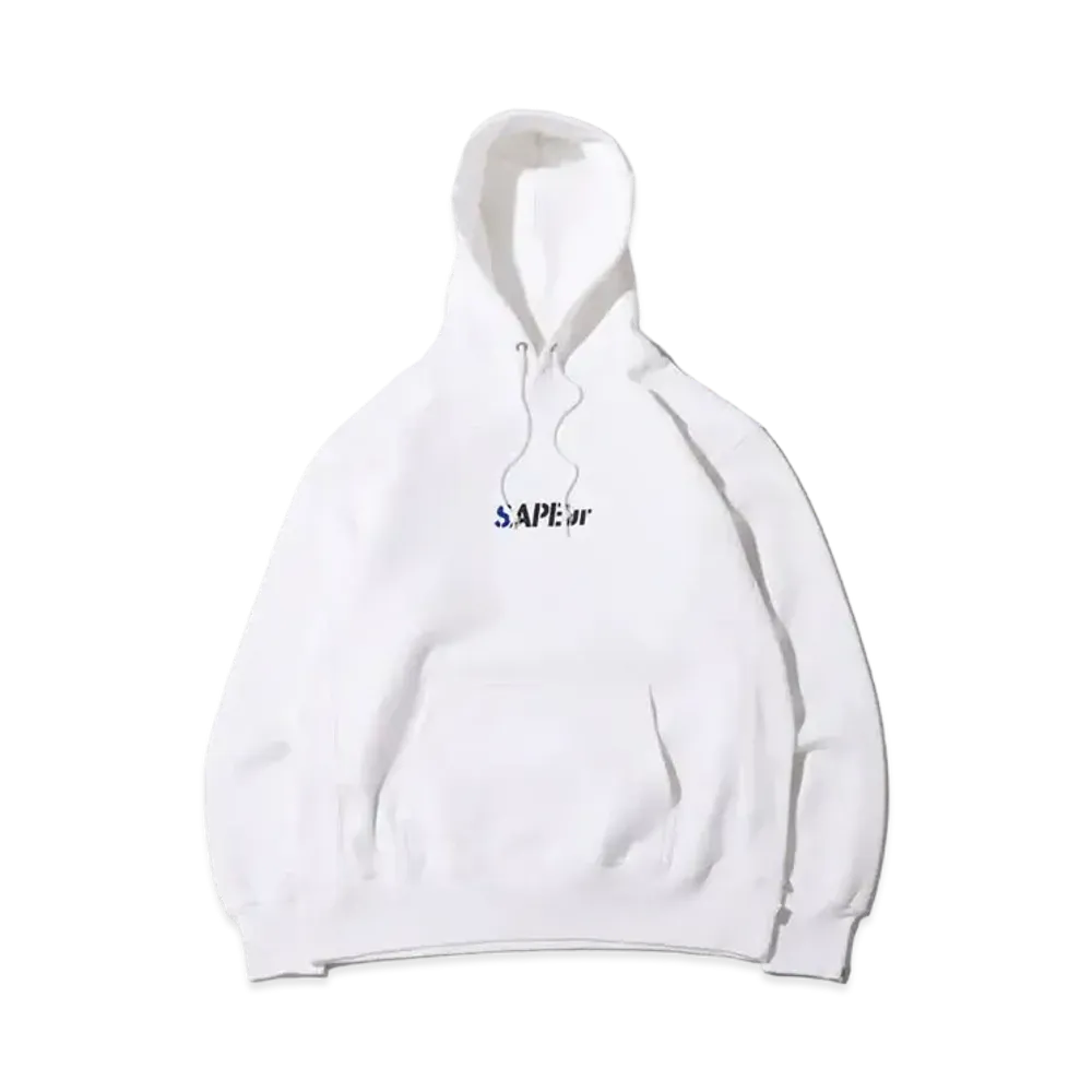 SAPEur atmos Head Hoodie "White"