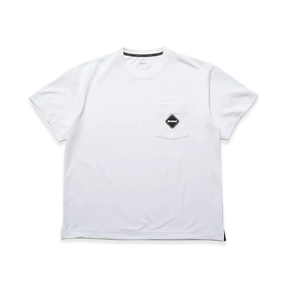 F.C.Real Bristol Emblem Pocket Tee "White"