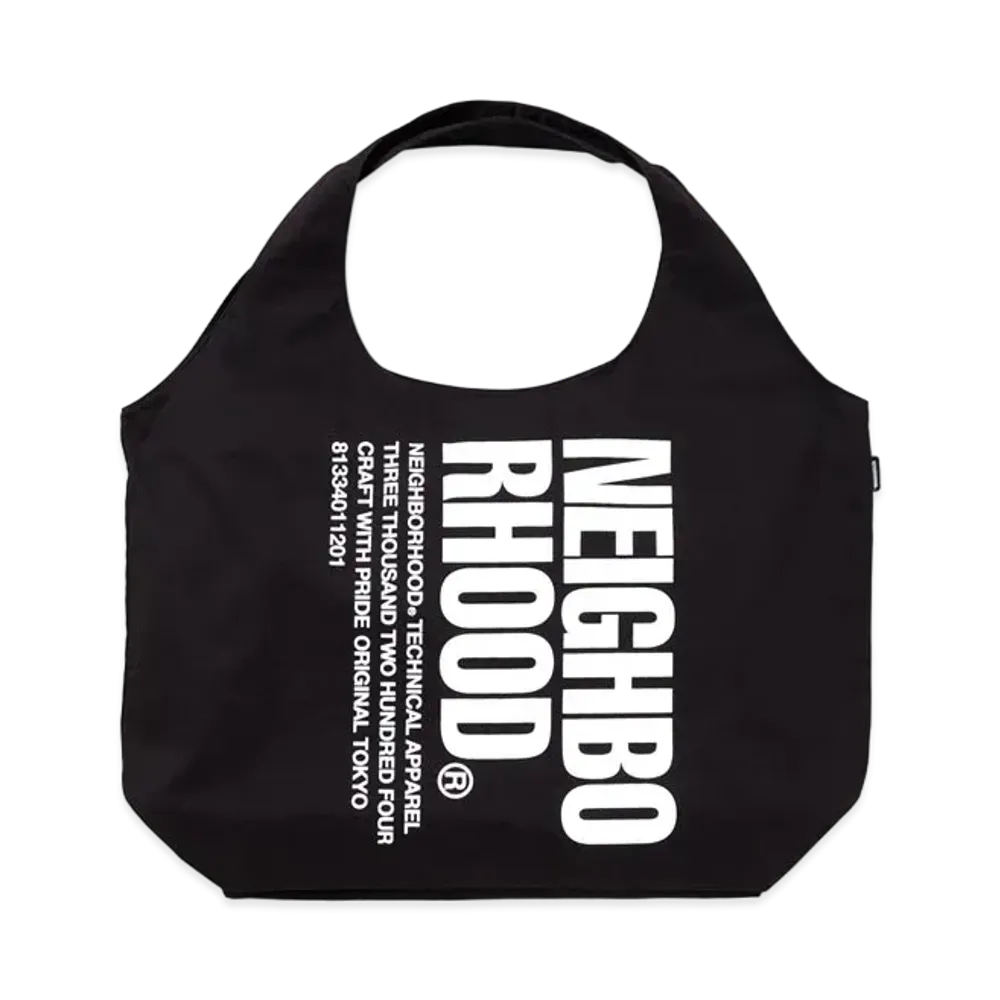 NEIGHBORHOOD ID TOTE / C-LUGGAGE "Black"