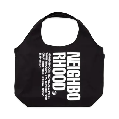 NEIGHBORHOOD ID TOTE / C-LUGGAGE "Black"