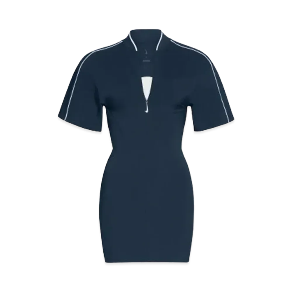 Nike x JACQUEMUS Short Sleeved T-shirt Dress "Dark Navy"