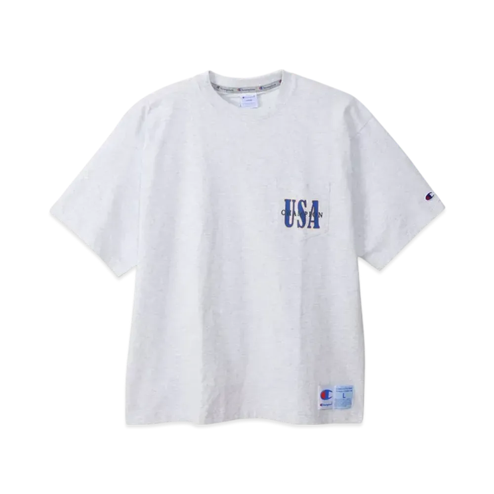 Champion Short Sleeve T-Shirt 25SS "Heather Grey"