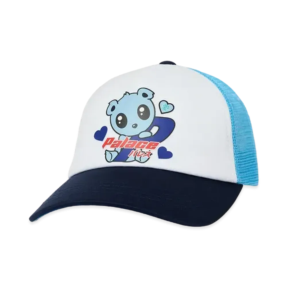 PALACE Kawaii Trucker "White / Blue"