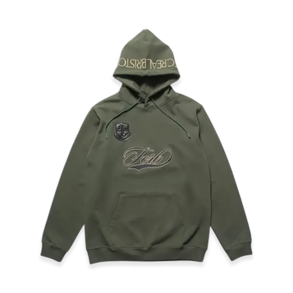 F.C.Real Bristol Lettered Sweat Hoodie "Green"