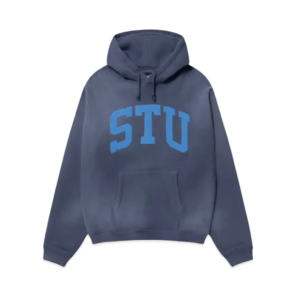 Stussy Stu Applique Hoodie "Blue"