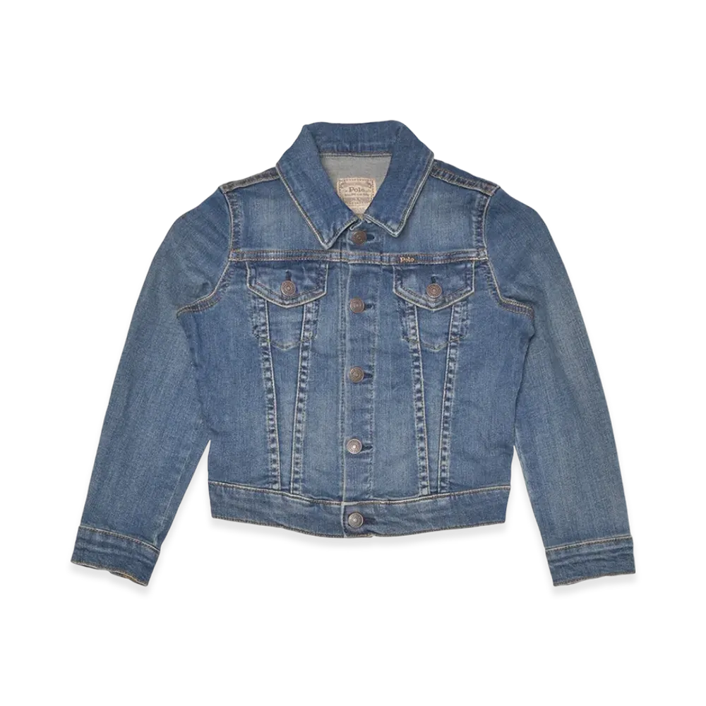 Polo Ralph Lauren Denim Trucker Jacket Kids "Blue"