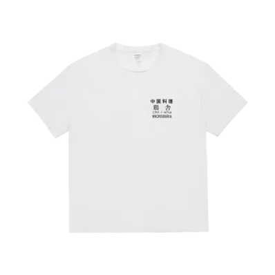 WACKO MARIA x 鶏舎 Washed Heavy Weight T-Shirt "White"