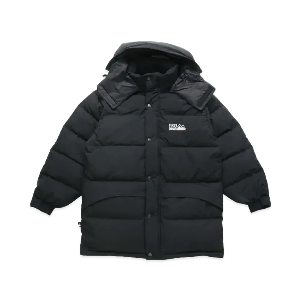 FIRST DOWN DOWN HOODIE JACKET "Black"