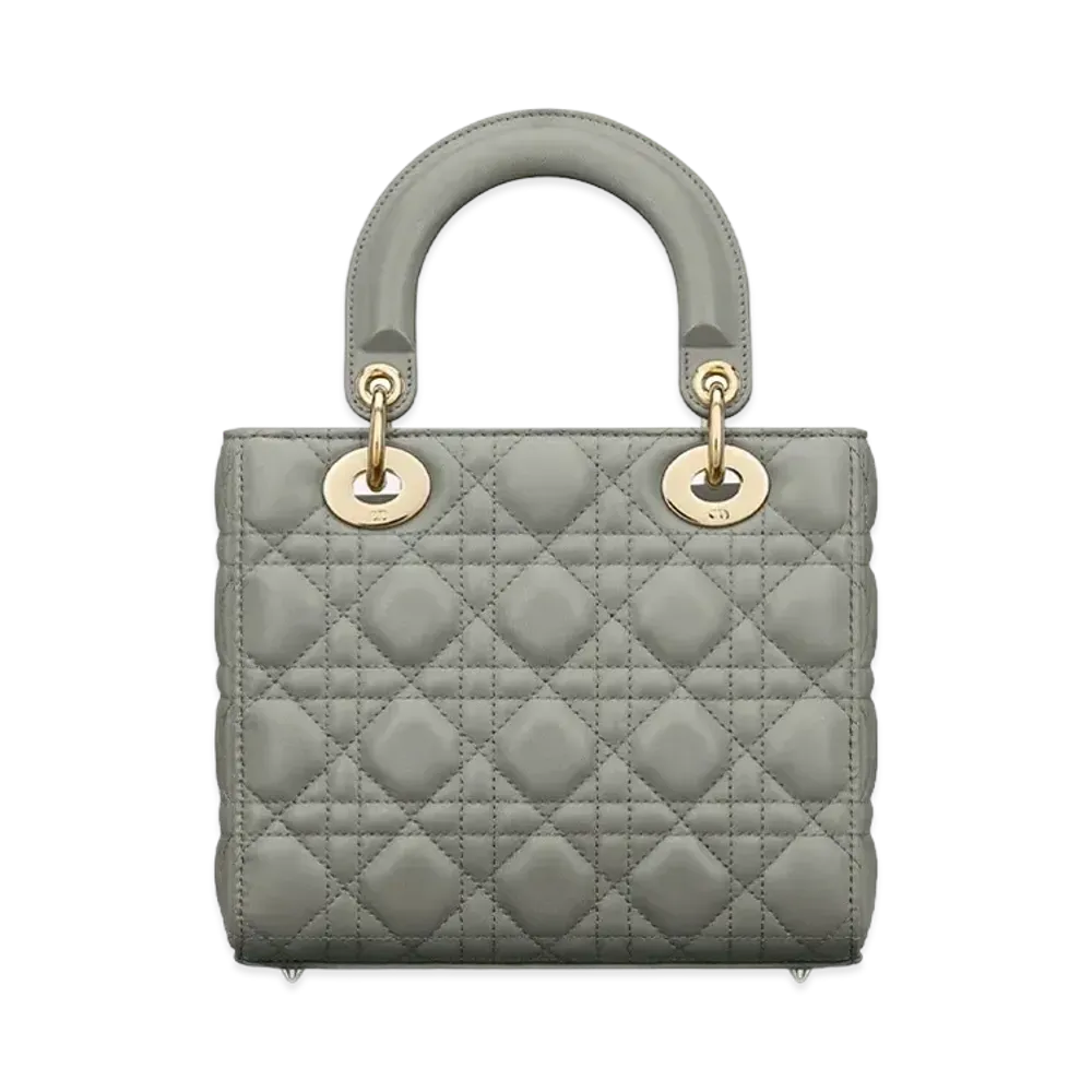 Dior Small Lady My ABC Bag "Stone Gray"