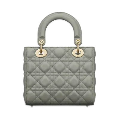 Dior Small Lady My ABC Bag "Stone Gray"