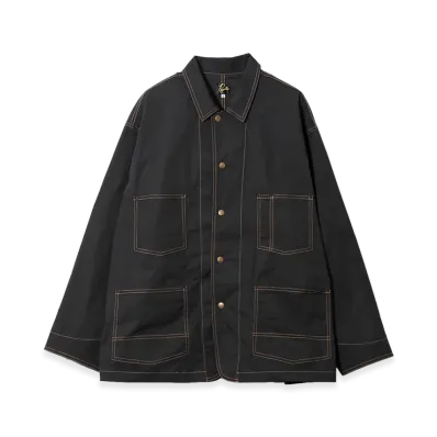 NEEDLES Coverall - Memory Poly Taffeta "Black"
