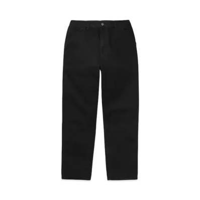 Carhartt WIP Single Knee Pant "Black(Rinsed)"