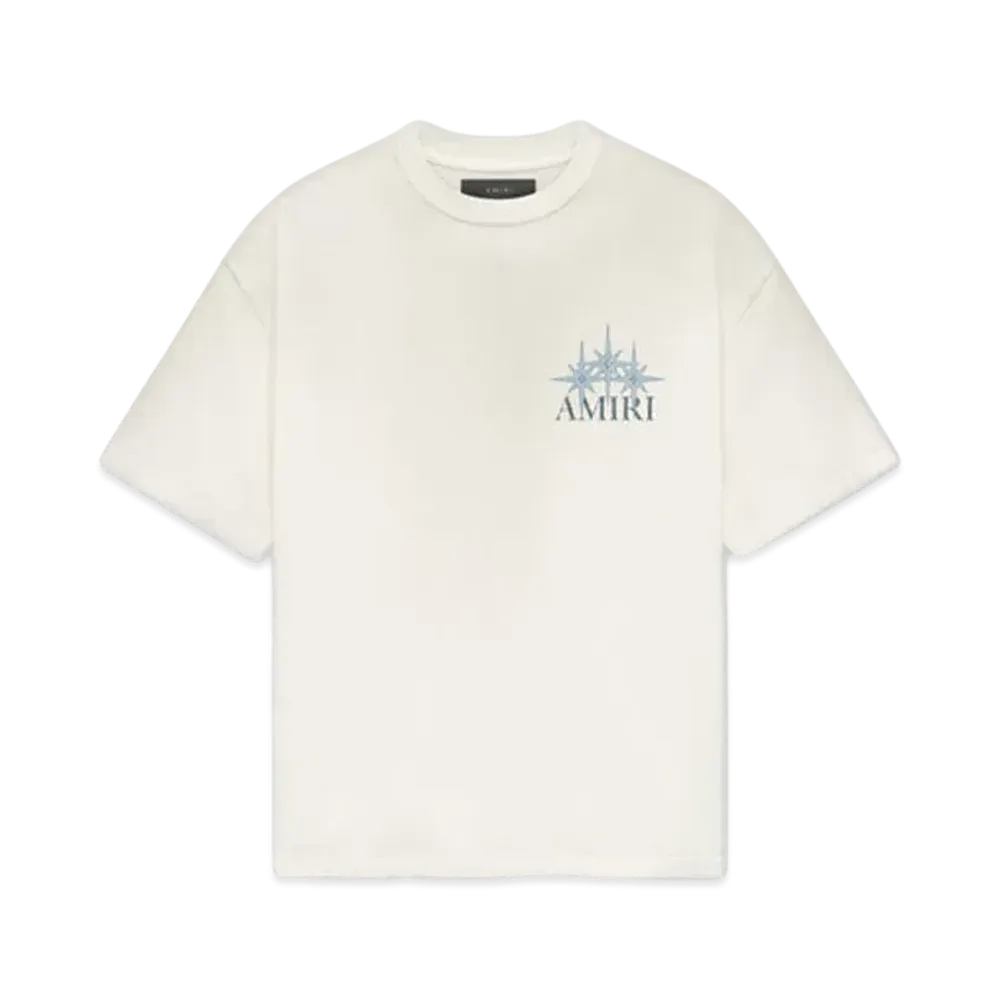 AMIRI Starburst Oversized Tee "Ivory"