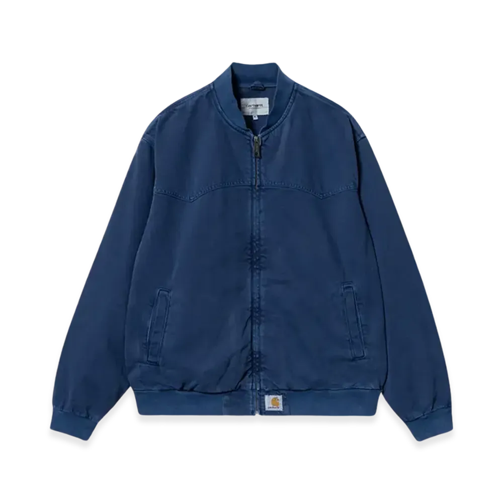 Carhartt WIP Clark Twill Og Santa Fe Bomber "Elder Stone Dyed"