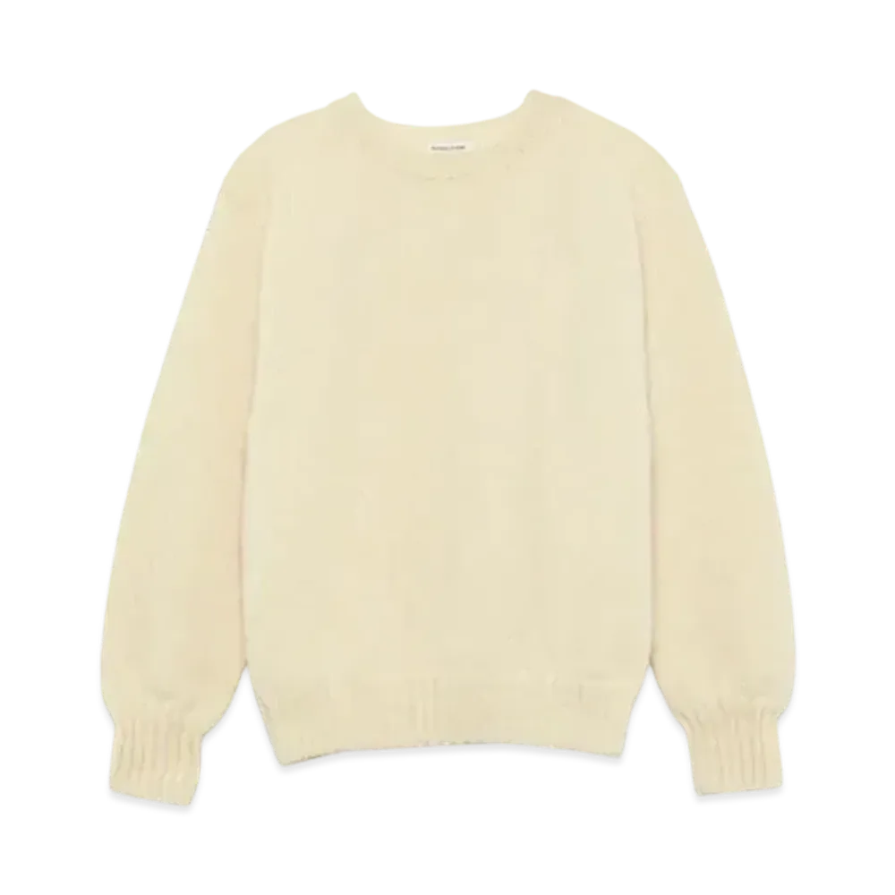 FUMIKA UCHIDA Shetland Sweater "Ivory"