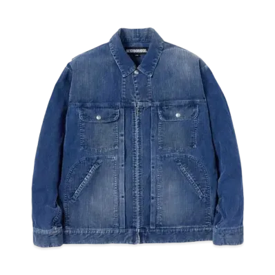 NEIGHBORHOOD Washed Corduroy Jacket "Navy"