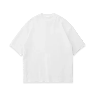 everyone American Cotton Tee Shirt "White"