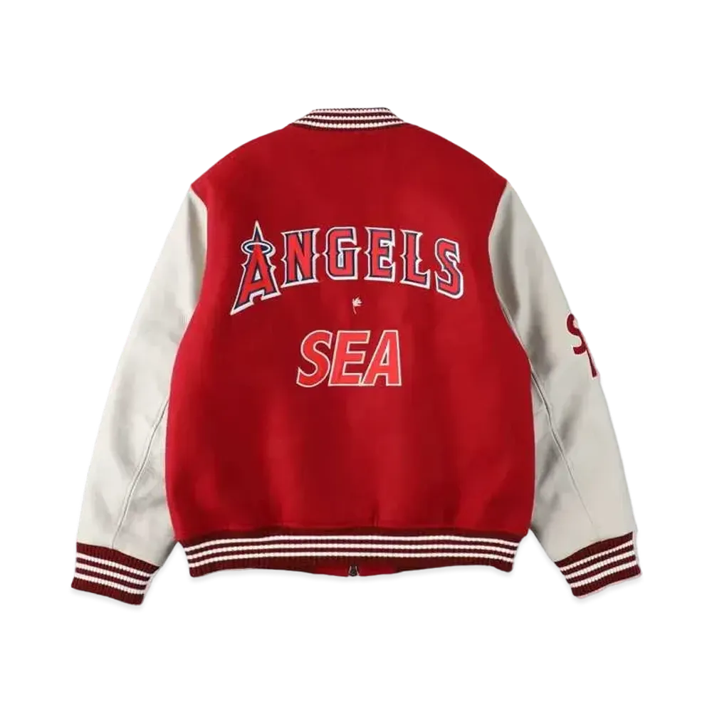 WIND AND SEA x MLB Versity Jacket "Angels"