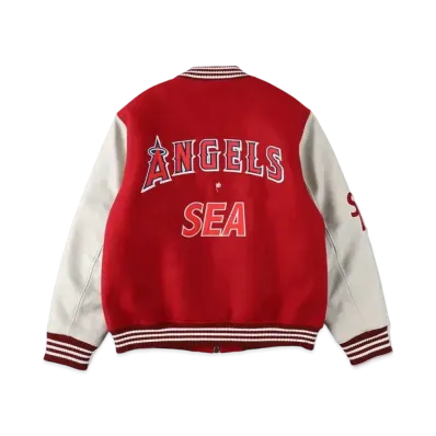 WIND AND SEA x MLB Versity Jacket "Angels"