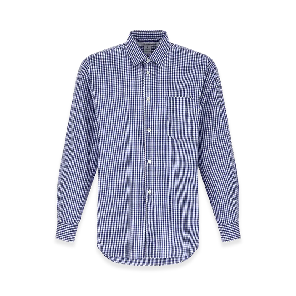 COMME des GARCONS SHIRT Vichy Shirt "Blue"