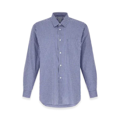 COMME des GARCONS SHIRT Vichy Shirt "Blue"