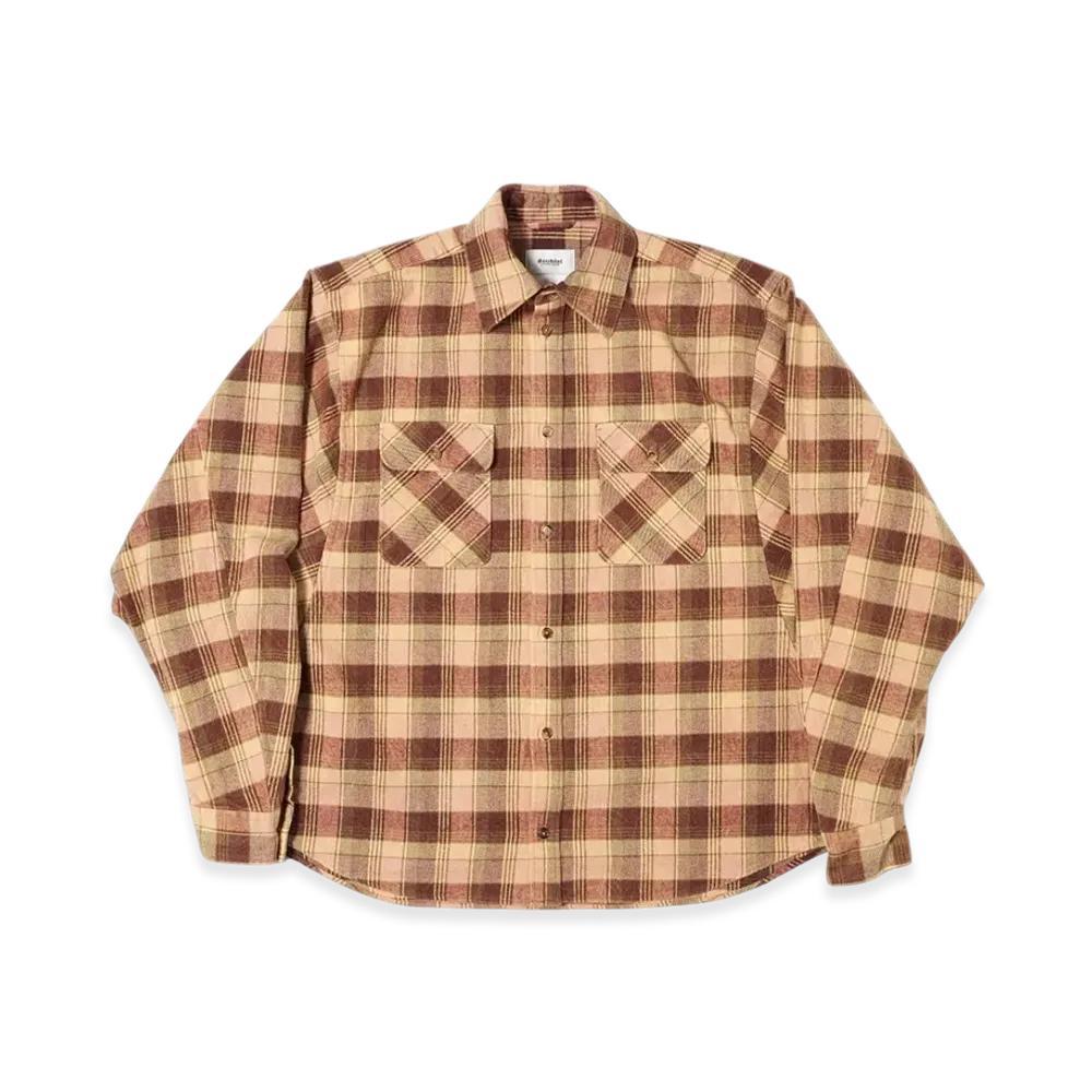 doublet Fade Check Shirt "Pink"