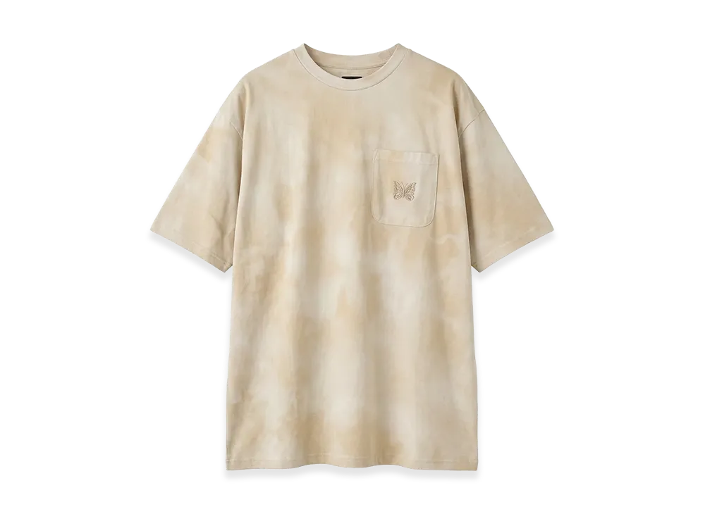 NEEDLES x STUDIOUS Tie Dye S/S Tee "Beige"