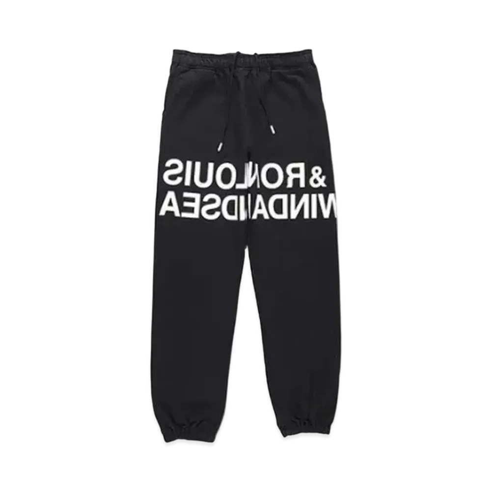 WIND AND SEA x Ron Louis Sweat Pants "Black"