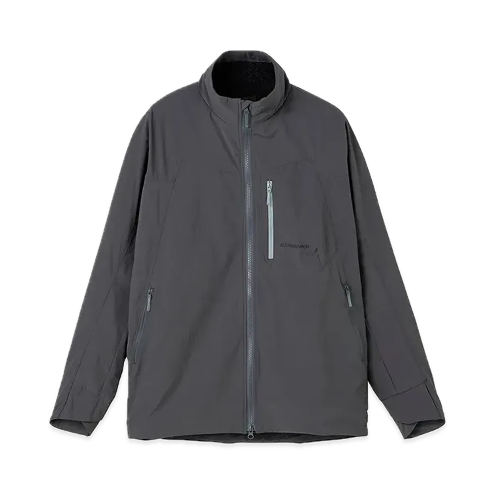 DESCENTE ALLTERRAIN Back Fleece Jacket "Charcoal"