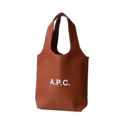 A.P.C. Ninon Small Tote Bag "Brown"