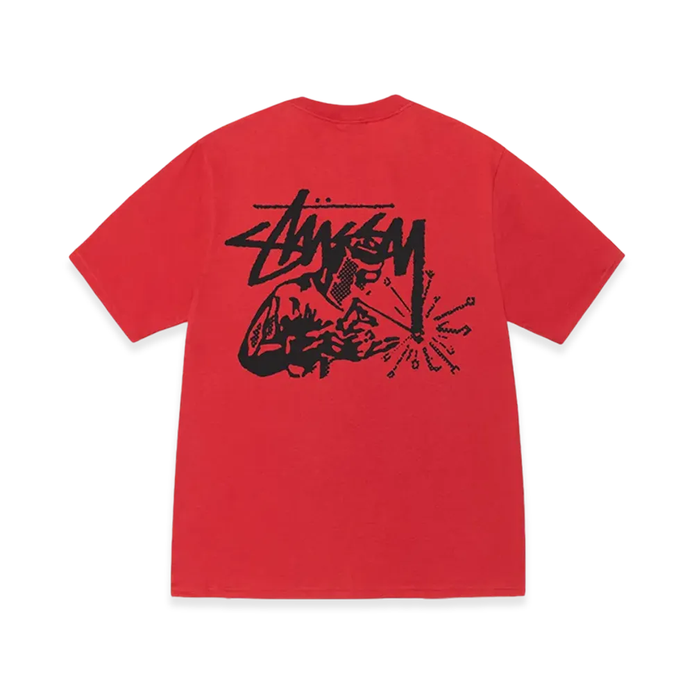 Stussy Welder Tee "Cayenne"
