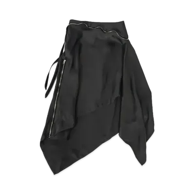 KIKO KOSTADINOV Sonia Drape Skirt "Steel Grey"
