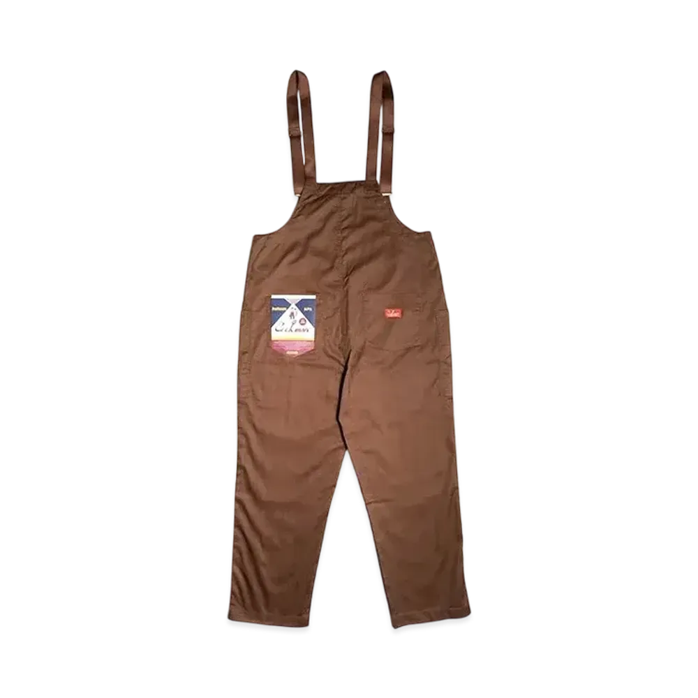 COOKMAN Fisherman's Bib Overall "Brown"