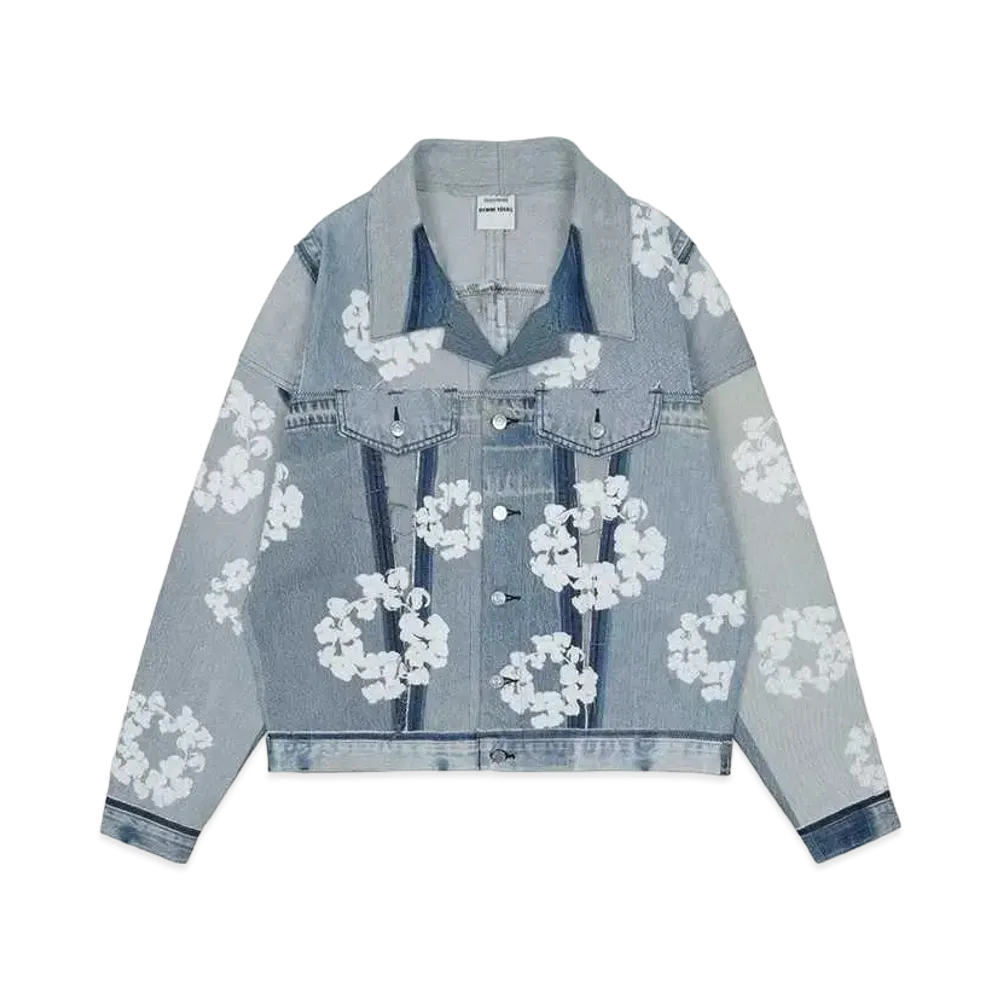 READYMADE x Denim Tears Cotton Wreath Track Jacket "Blue"
