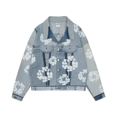 READYMADE x Denim Tears Cotton Wreath Track Jacket "Blue"