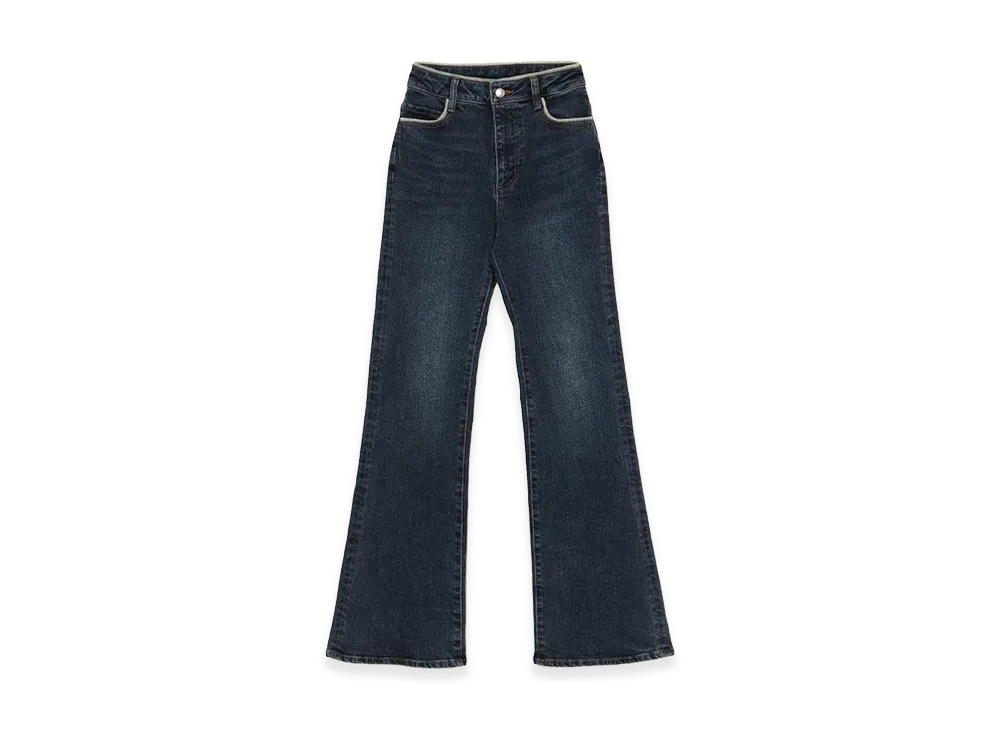 ANDMARY Women's Heart Stitch Denim "Navy Blue"