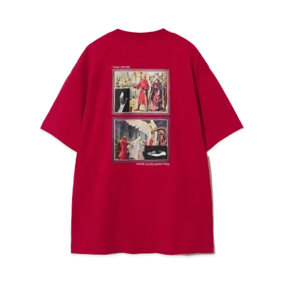 UNDERCOVER Cotton T-Shirt "Red"