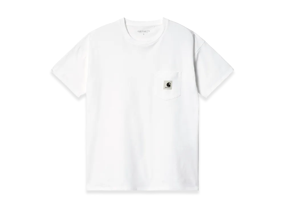 Carhartt WIP Women's S/S Pocket T-Shirt "White"