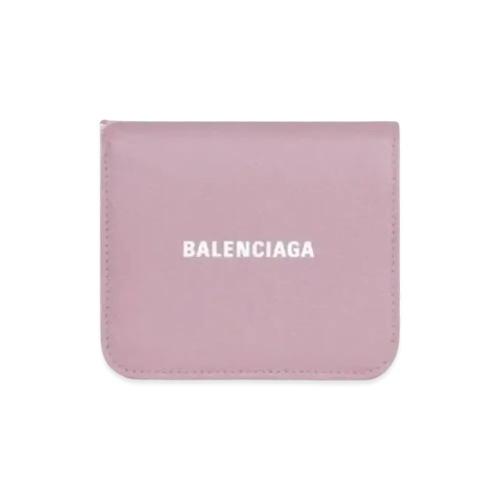 BALENCIAGA Cash Flap Coin Card Holder "Pink"