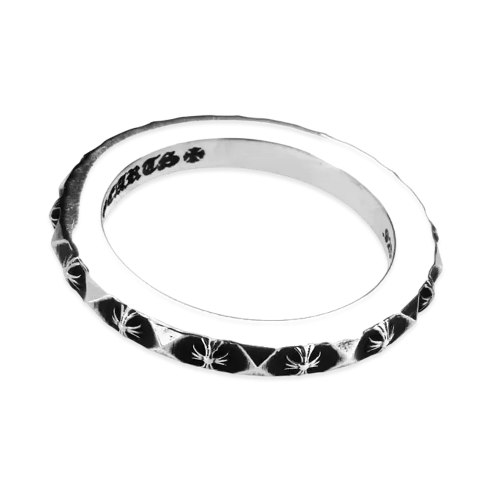Chrome Hearts True Fucking Punk Ring / Plus Punk "Silver"