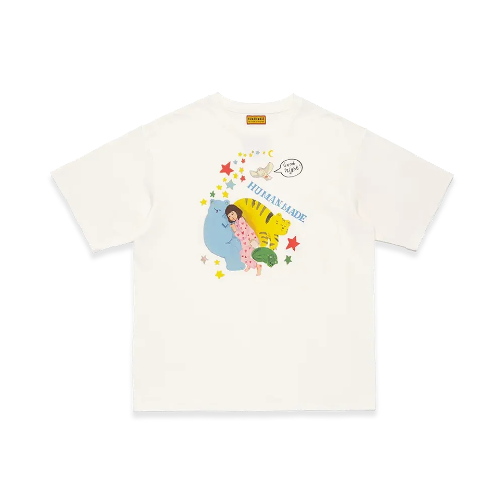 HUMAN MADE x KEIKO SOOTOME T-Shirt Side B "White"