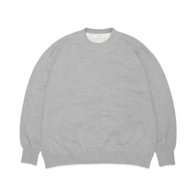 Graphpaper Loopwheeler For Graphpaper Classic Crew Neck Sweat "H.Gray"