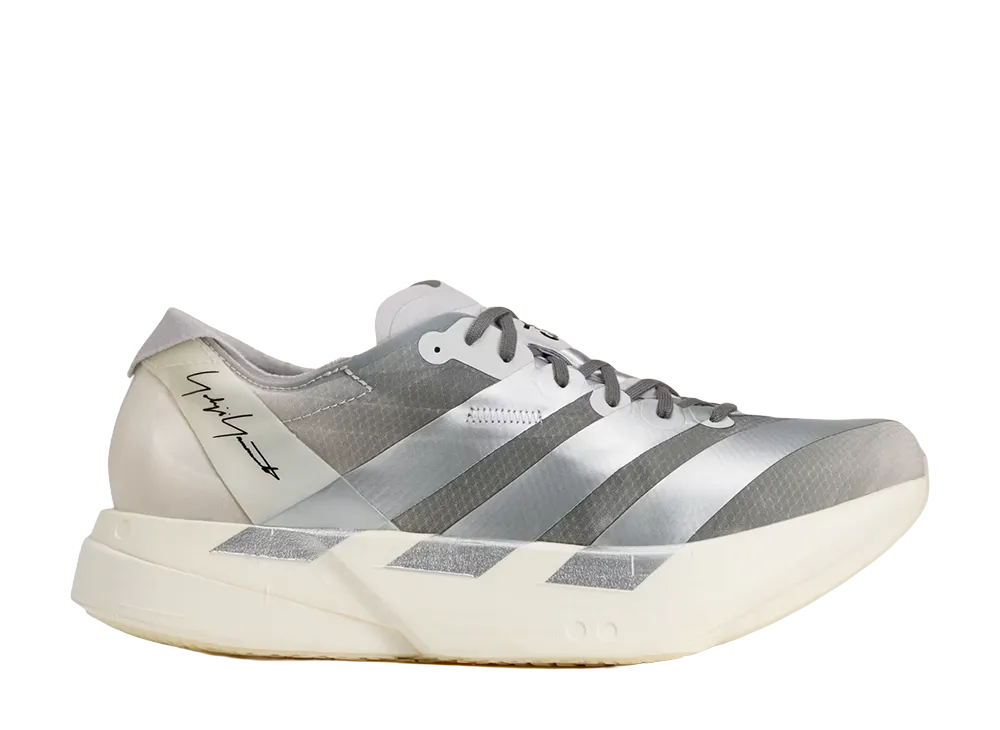 adidas Y-3 Adios Pro 4 "Chalk White/Silver Metallic/Light Solid Grey"