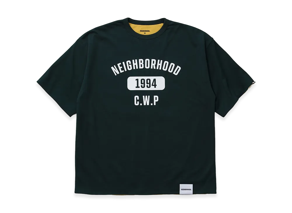NEIGHBORHOOD Reversible Crewneck SS "Green"