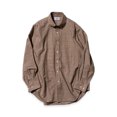 Unlikely Button Down Shirts "Beige Plaids"