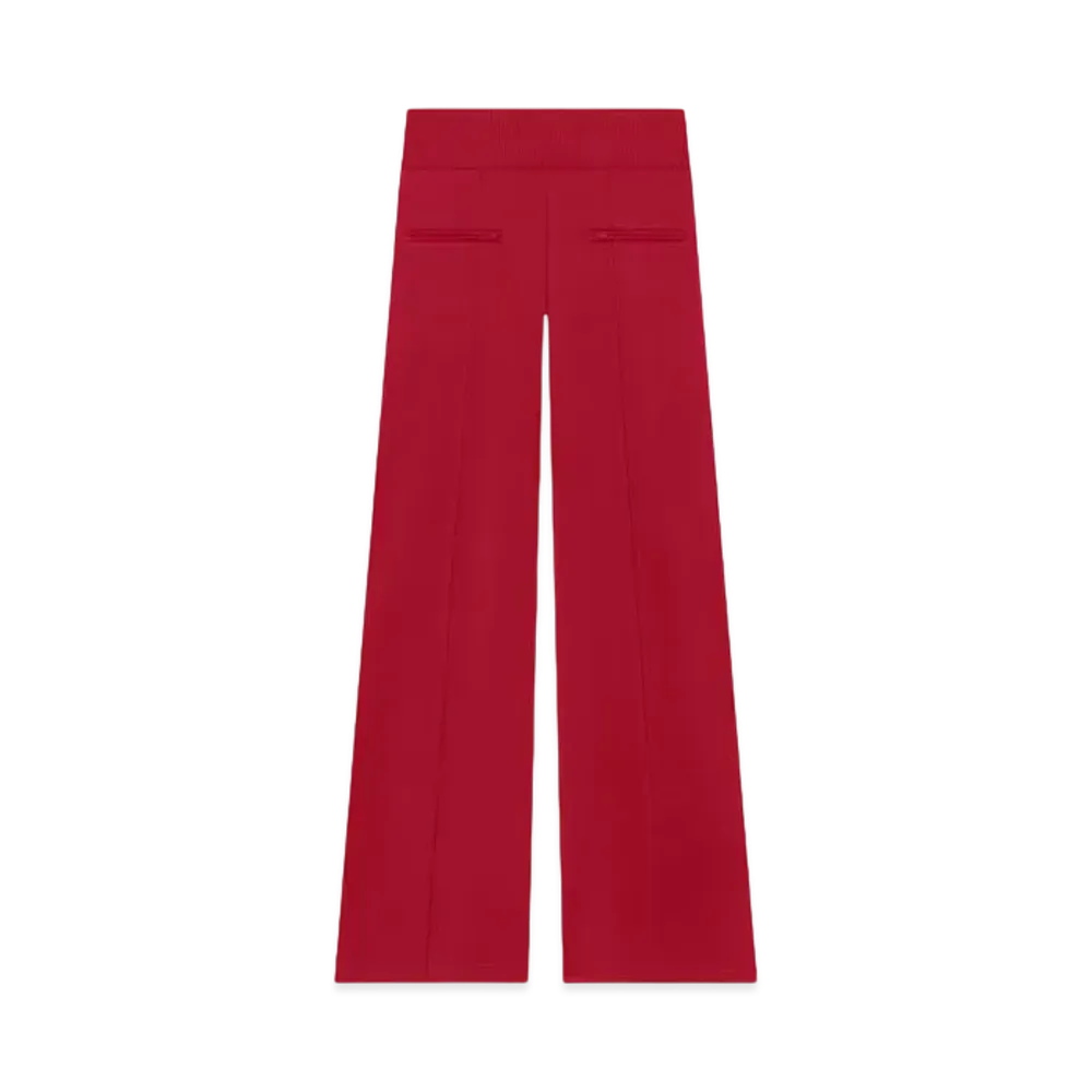 Courreges Interlock Tracksuit Pants "Ruby"