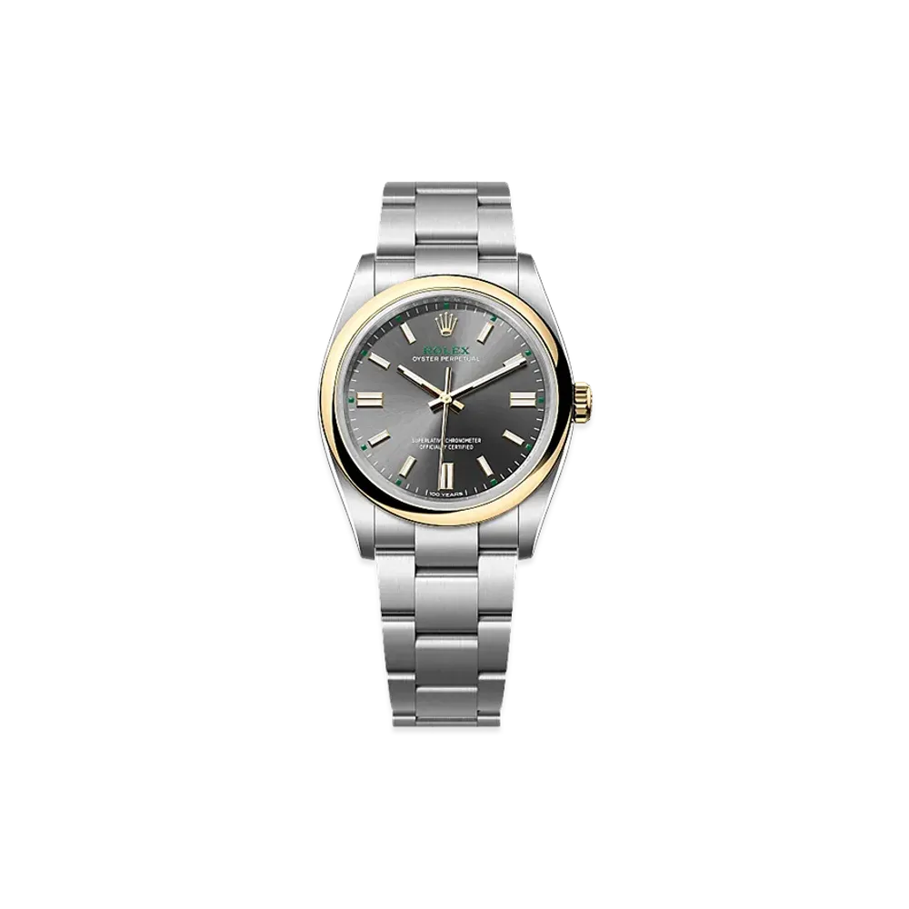 ROLEX Oyster Perpetual 36 Oystersteel & Yellow Gold "Slate"