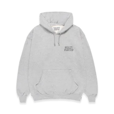 WACKO MARIA Middle Weight Hooded Sweat Shirt "Gray"